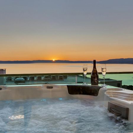마카르스카 Exclusive Penthouse Big Blue With Private Jacuzzi 아파트 외부 사진